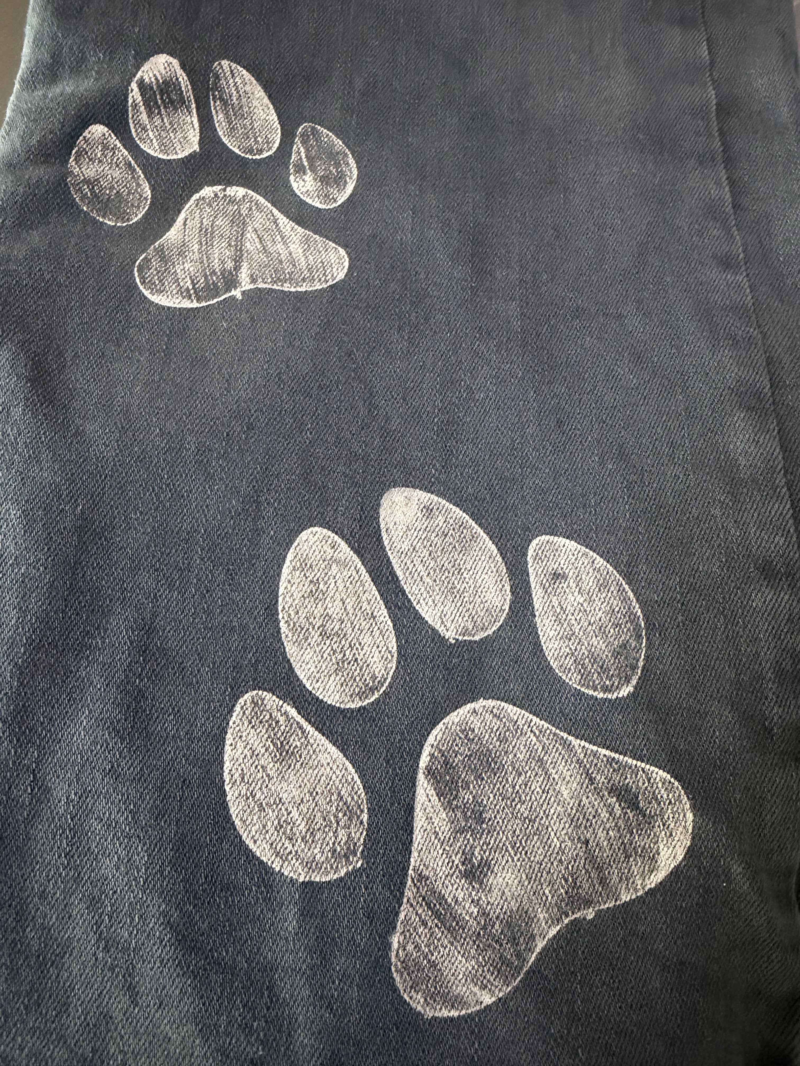 High Waisted Wide Leg Shadow Paws for Women