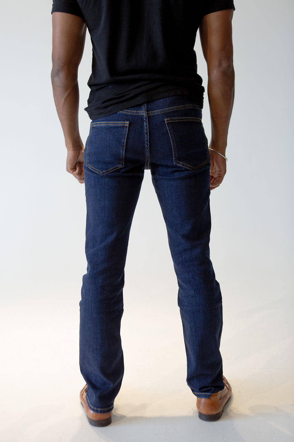 Men’s Straight/Slim Fit Stretch Jeans – Soft Cotton Comfort, Everyday & Evening Wear