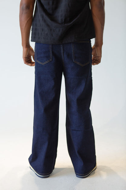 Wide Leg Stretch Jeans – Modern Fit, Premium Cotton Comfort, Relaxed Everyday Style