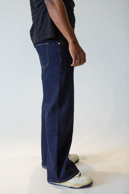 Wide Leg Stretch Jeans – Modern Fit, Premium Cotton Comfort, Relaxed Everyday Style