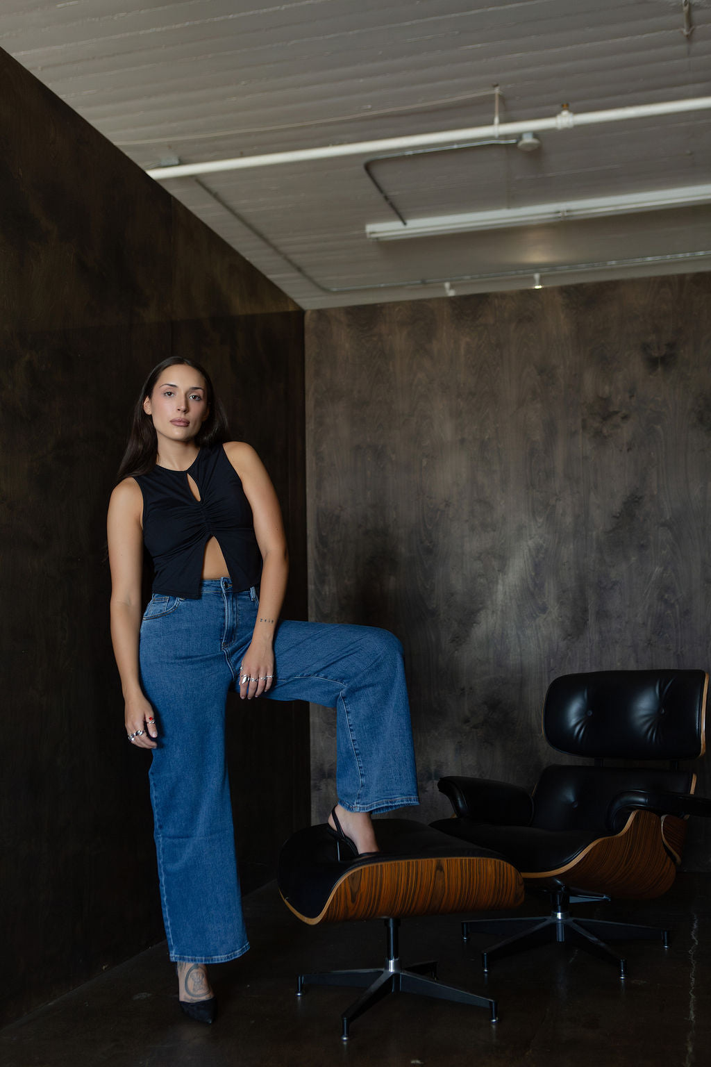 High Waisted Wide Leg Jeans for Women