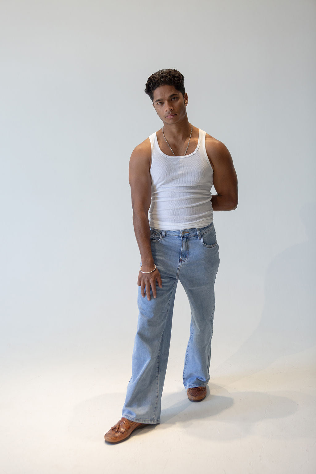 Wide Leg Stretch Jeans – Modern Fit, Premium Cotton Comfort, Relaxed Everyday Style